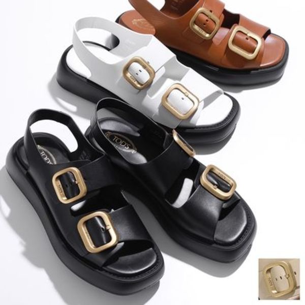 厚底ラバー&メタルバックルがアイコニック!