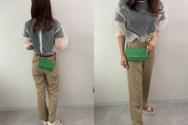 J W ANDERSONスマホショルダー着用画