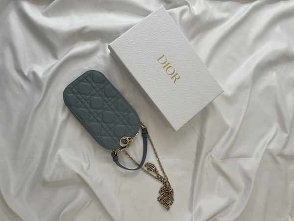 Diorスマホショルダー