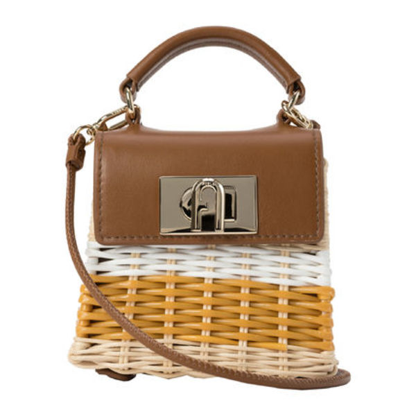 エレガントに魅せる「FURLA 1927」のかごバッグ!