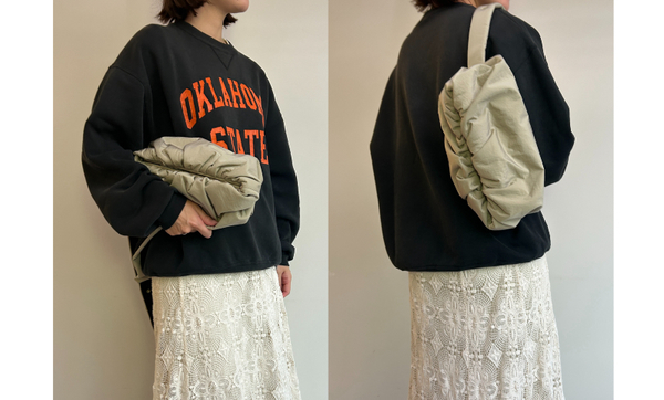 サイズ : たて12cm × よこ30cm × マチ16cm