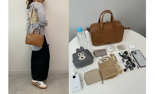 取り外し可能なショルダーストラップ付きの2WAY仕様!