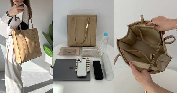 リッチ感が漂う“メタルパーツ”付きのハンドルデザイン!