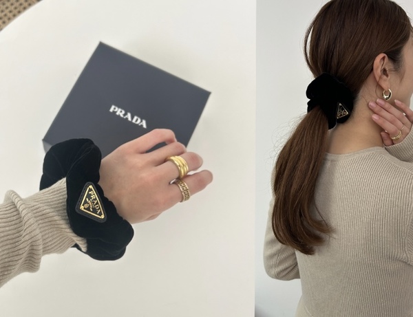 “ブレスレット”として手首につけるのも◎