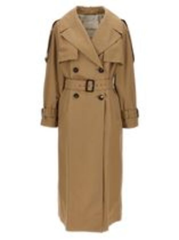 <OTELLO>Max Mara The Cube コットンブレンドトレンチコート