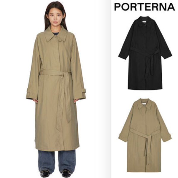 【PORTERNA】Ontum Long Trench Coat
