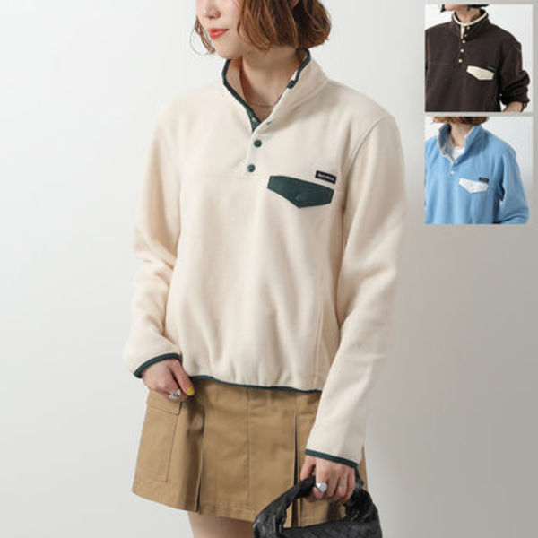 SPORTY&RICH フリース プルオーバー QZAW23 長袖