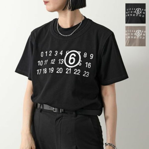 MM6 Tシャツ SH0GC0001 STJ391 半袖 カットソー