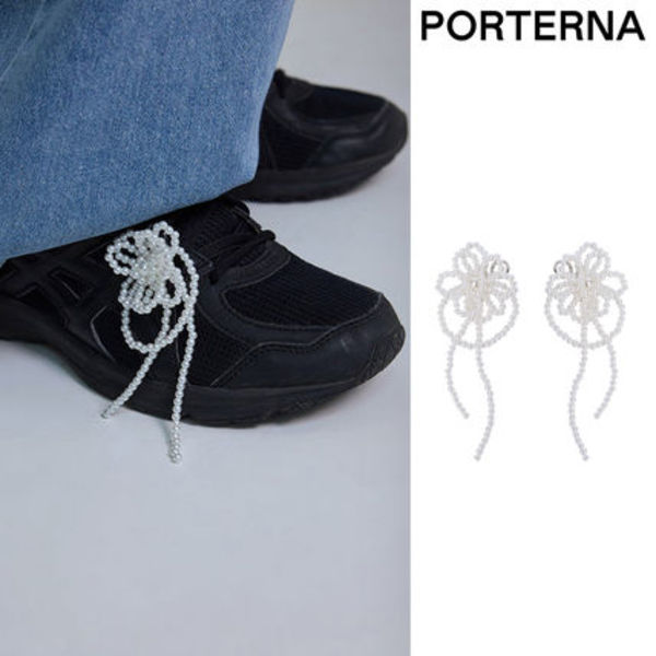 【PORTERNA】Pearly Flower Shoes Charm