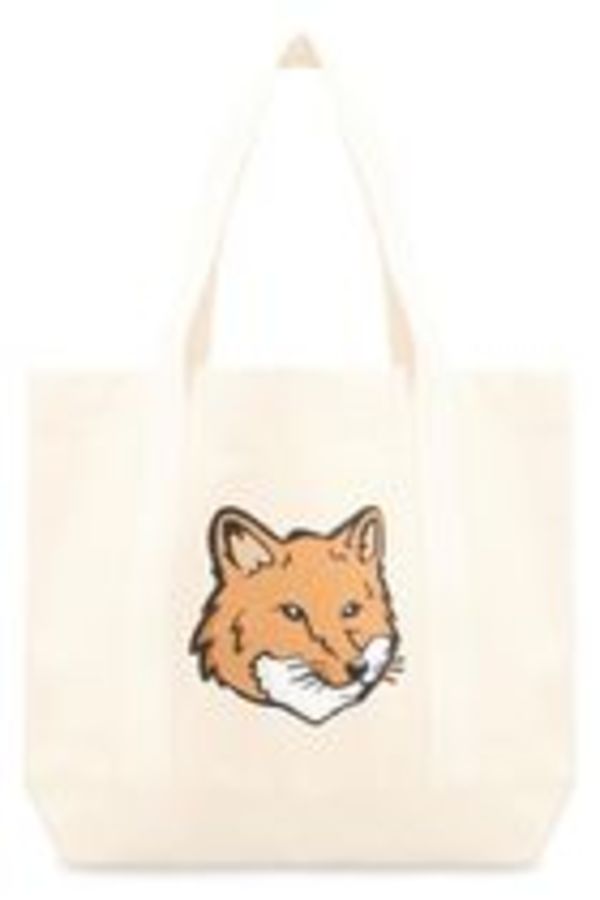 MAISON KITSUNE★フォックスヘッド ラージ トートバッグ 送関込