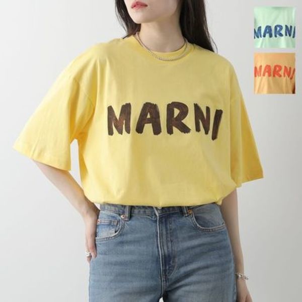 MARNI Tシャツ THJET49EPH USCS11 クルーネック ロゴT