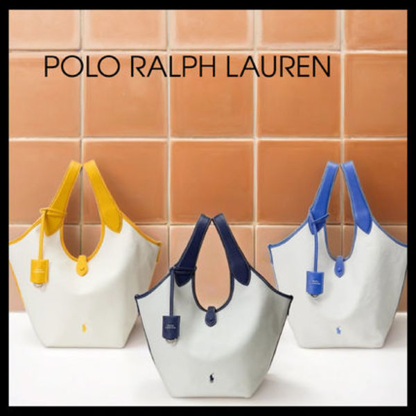 【POLO RALPH LAUREN】Polo Play Canvas トートバッグ コットン
