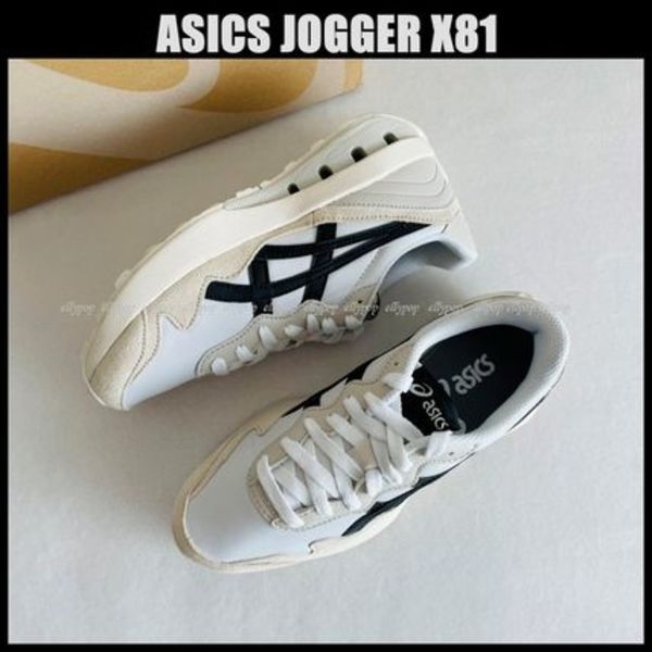 ASICS★JOGGER X81★アシックス スニーカー WHITE/SMOKE GREY