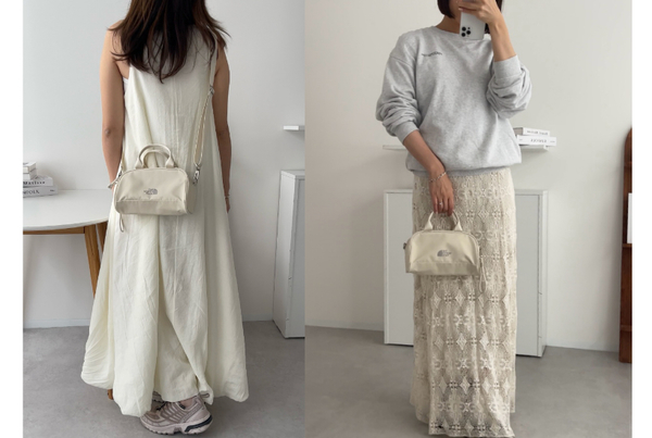 気分にあわせて持ち方が変えられる2WAY仕様!