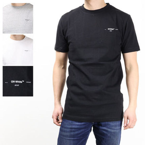 Off-White オフホワイト Tシャツ 半袖 クルーネック コットン