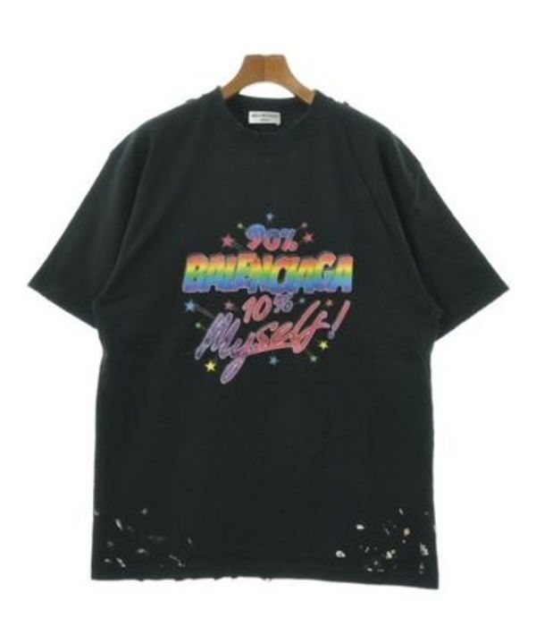 BALENCIAGA バレンシアガ Tシャツ・カットソー 黒 2008825M0073