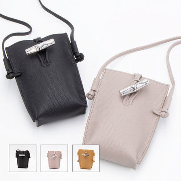 ロンシャン LONGCHAMP ショルダーバッグ ロゾ スマホケース