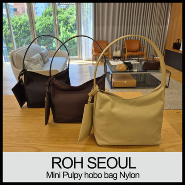 【ROH SEOUL】 MINI PULPY HOBO BAG NYLON