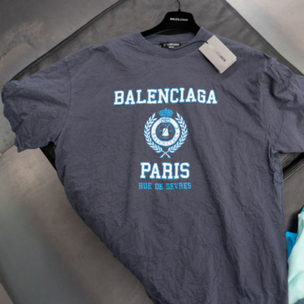 ★BALENCIAGA★ 612966 Regular Fit Tシャツ