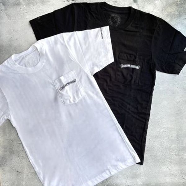 Chrome Hearts クロムハーツ スクロール ロゴ T-Shirt