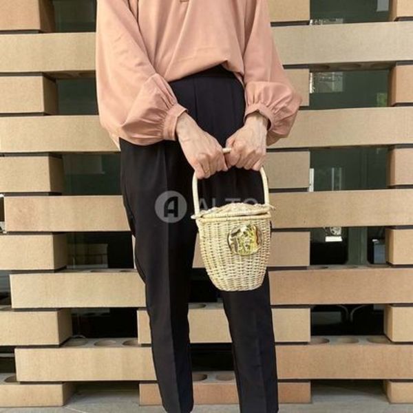 PATOU パトゥ WICKER ウィッカー バケツバッグ  バケットバッグ