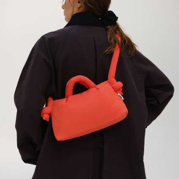 OLEND ハンドバッグ オレンジ CORAL MINIONA SOFT BAG【RSL】