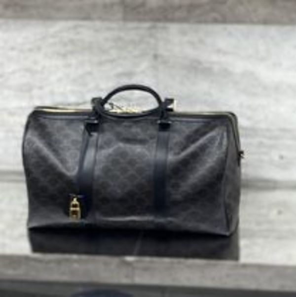 CELINE セリーヌ ミディアム トラベルバッグ ボストンバッグ