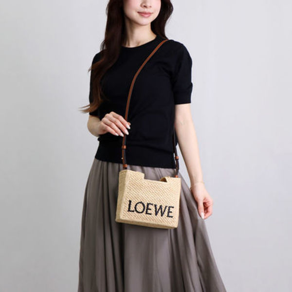 LOEWE かごバッグ ロエベフォント A685V46X01