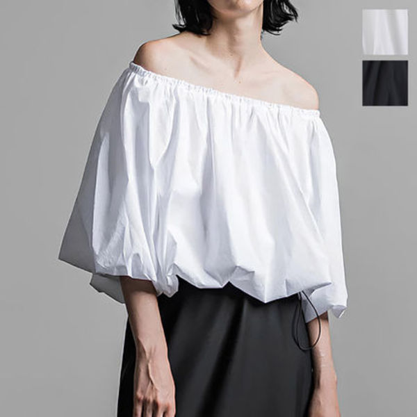 IHATOV ブラウス Balloon blouse IH06-7P-73207 オフショル