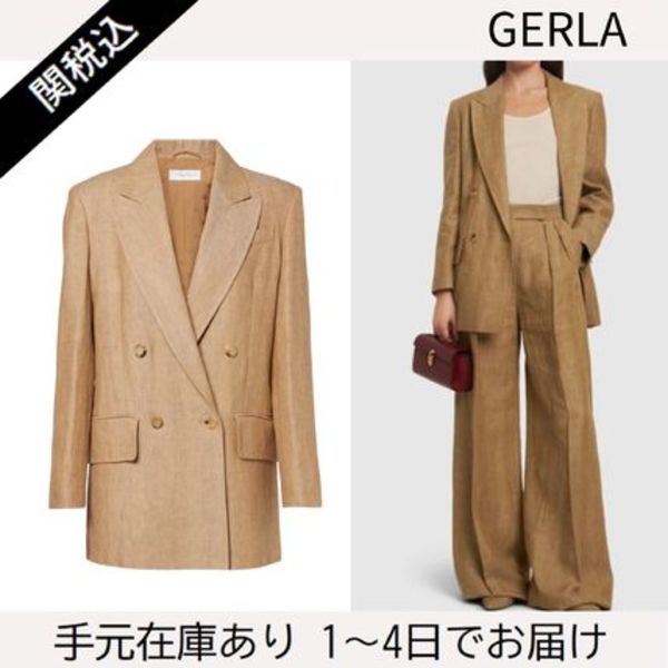 Max Mara ピュア リネン “オリンピア“ ジャケット GERLA