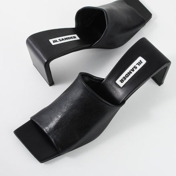 【国内即発】JILSANDER スカルプチャー ヒール サンダル