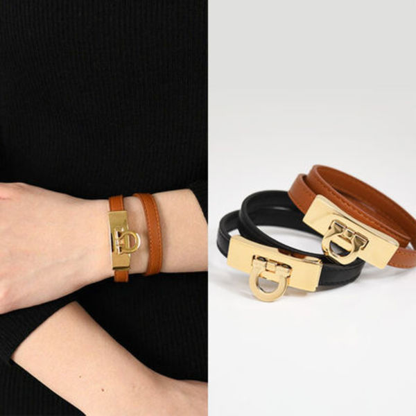 【国内即発】FERRAGAMO ガンチーニ ブレスレット BR HUG SMALL