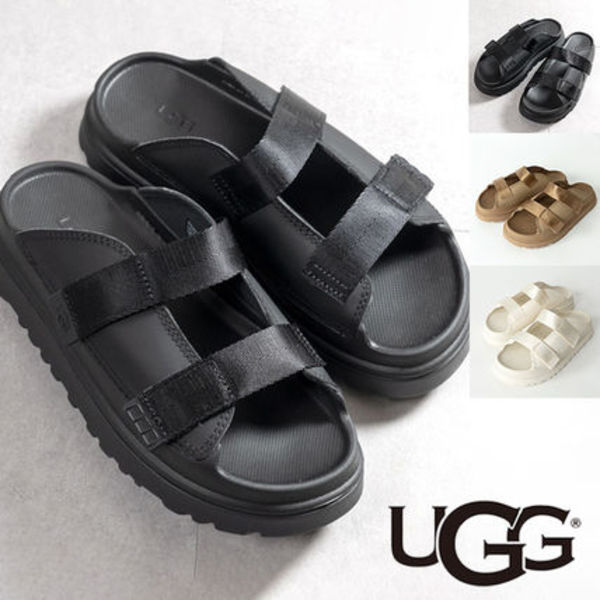 【大人もOK】UGG アグキッズ サンダル GoldenGlowSlide 1166513K
