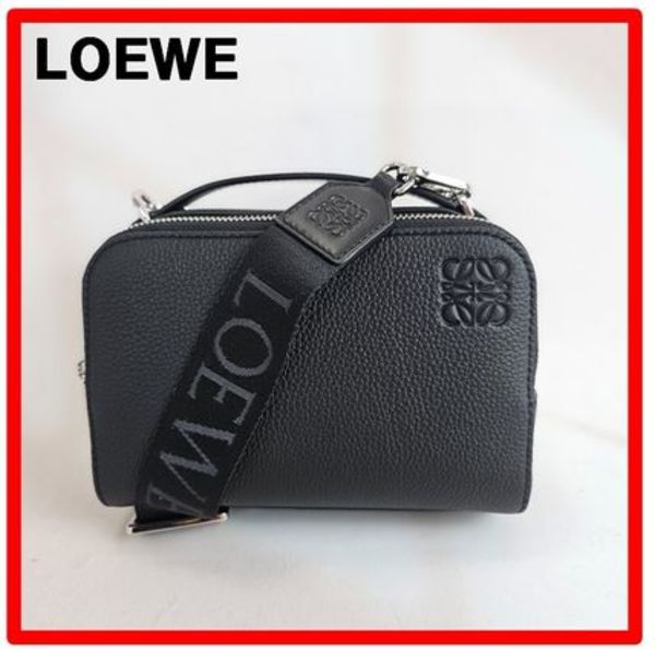 ★人気★【LOEWE】★ロゴ ミニ カメラ クロスバッグ★