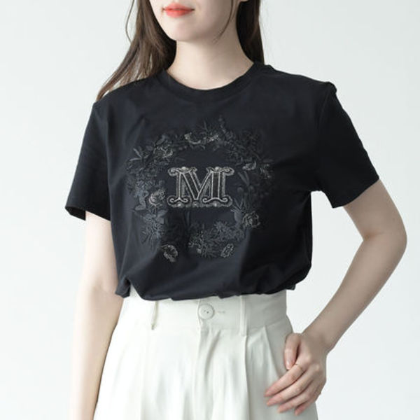 【国内即発】Max Mara ELMO コットン ジャージー Tシャツ