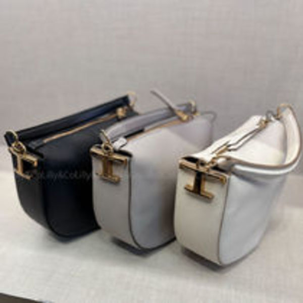 TOD'S(トッズ)☆ Tタイムレス ジップバッグ ミニ