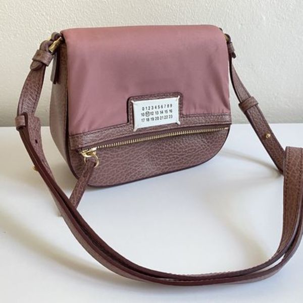 Maison Margiela  異素材ミックス ミニショルダー バッグ