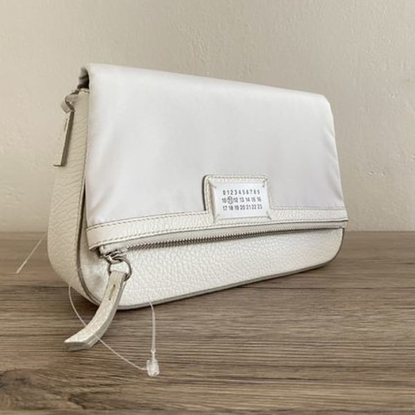 Maison Margiela  異素材ミックス ミニショルダー バッグ