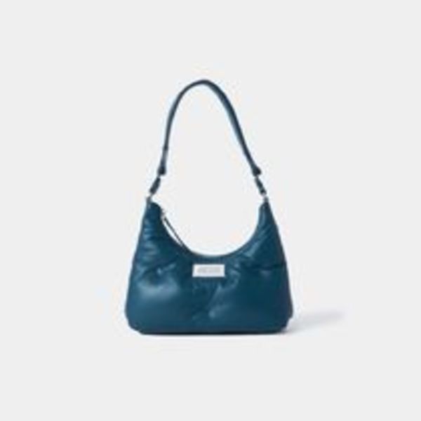 Maison Margiela ミディアム レザー ブランドロゴ ハンドバッグ