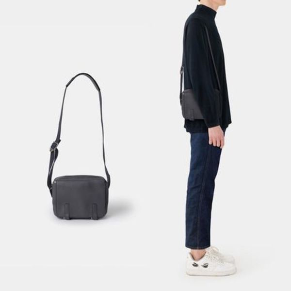関税負担なし☆LOEWE ミリタリー メッセンジャーバッグ XS