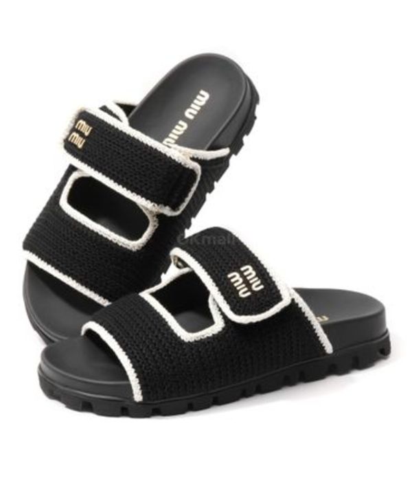 Miu Miu|SLIPPERS (5XX641 2CQ2 F057Z)