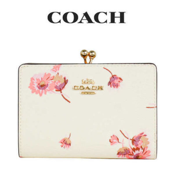 【国内発送・関税込】コーチCOACH 二つ折り財布 C8737 IMCAH