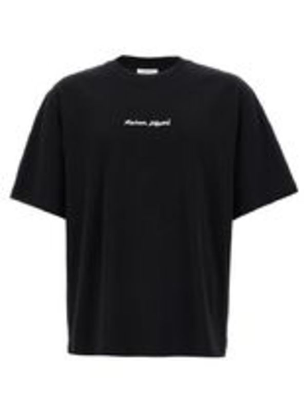 MAISON KITSUNE Logo embroidery t-shirt