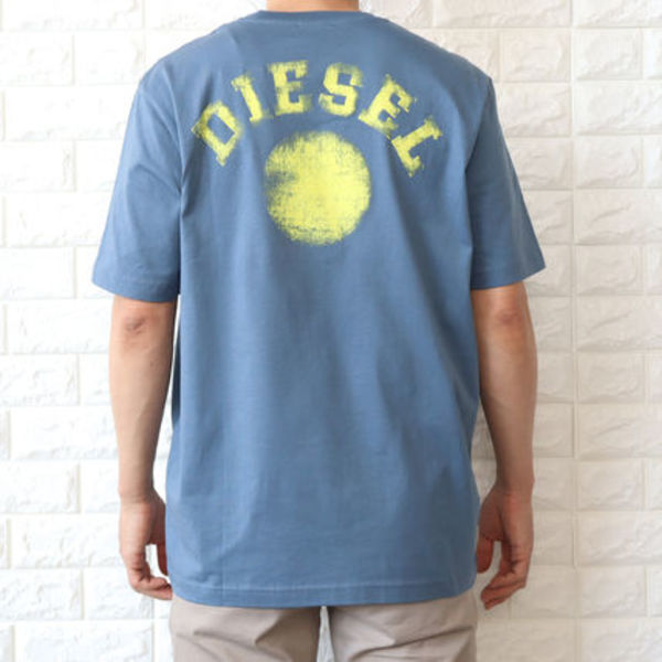 ディーゼル DIESEL 半袖 Tシャツ メンズ ロゴデザイン T-JUST-K3