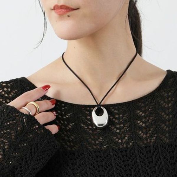 ANNIKA INEZ ネックレス 634 LRG Sloping Pendant Necklace
