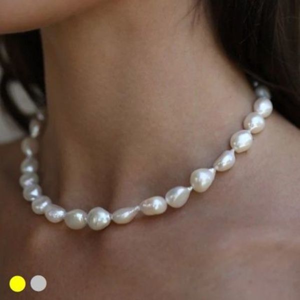 【TommassiniJewelry】Chunky Pearlネックレス