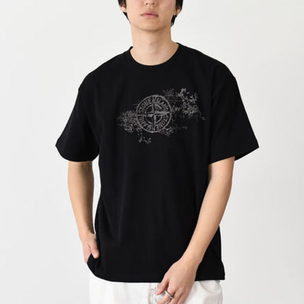 【国内即発】STONE ISLAND EMBROIDERY Tシャツ