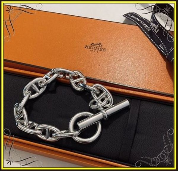 【HERMES】シェーヌダンクル Chaine d'Ancre ブレスレット