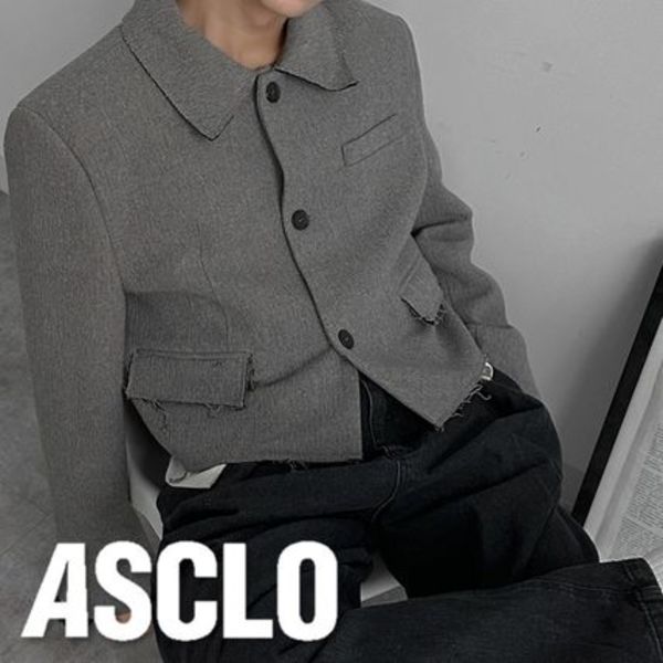 3 TAP Wool 50 Cut Off Crop Jacket (2color)