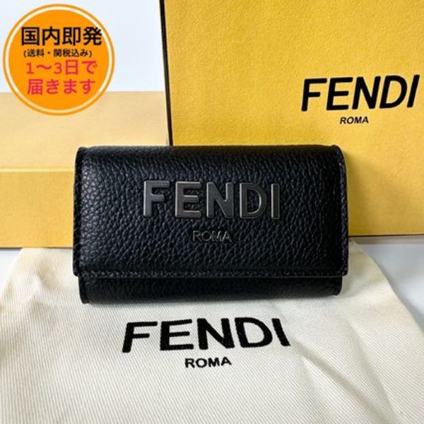 【国内即発】FENDI /ロゴ/Signature キーケース